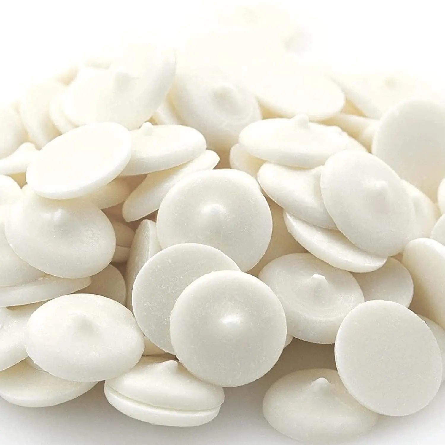 KIDU Super White Merckens Chocolate Melts - Melting Chocolate Candy Melts - Melting Wafers 32 Oz Bulk Perfect For Dipping, Deserts Baking - 2 Pound