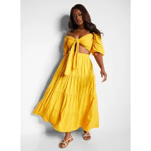 Kyra Maxi Skater Skirt
