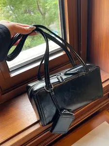 Trendy women's shoulder bag, simple and niche women's bag, versatile, Casual Trendy Purses, suitable for daily occasions such as commuting, shopping, women's leisure bags, Daily Commuter Purse