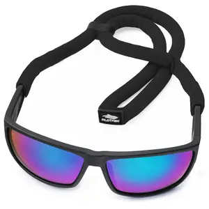 Pilotfish Floating Sunglasses Strap, Adjustable, Waterproof, High Visibility, Neoprene Holder for Men & Women