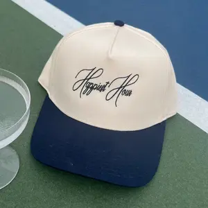 Ruby Moon: Happiest Hour Embroidered Trucker Hat