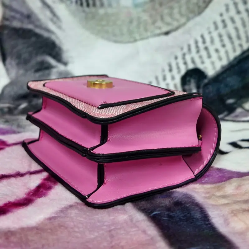 Women's Fashion Crossbody Bag with Multi-Card Accordion Wallet, Classic Print Mini Shoulder Purse, Compact Everyday Bag for Phone, Coins & Essentials