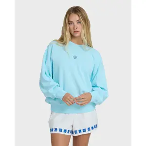 Sanibel Kendal Crewneck Sweatshirt - Pool Blue
