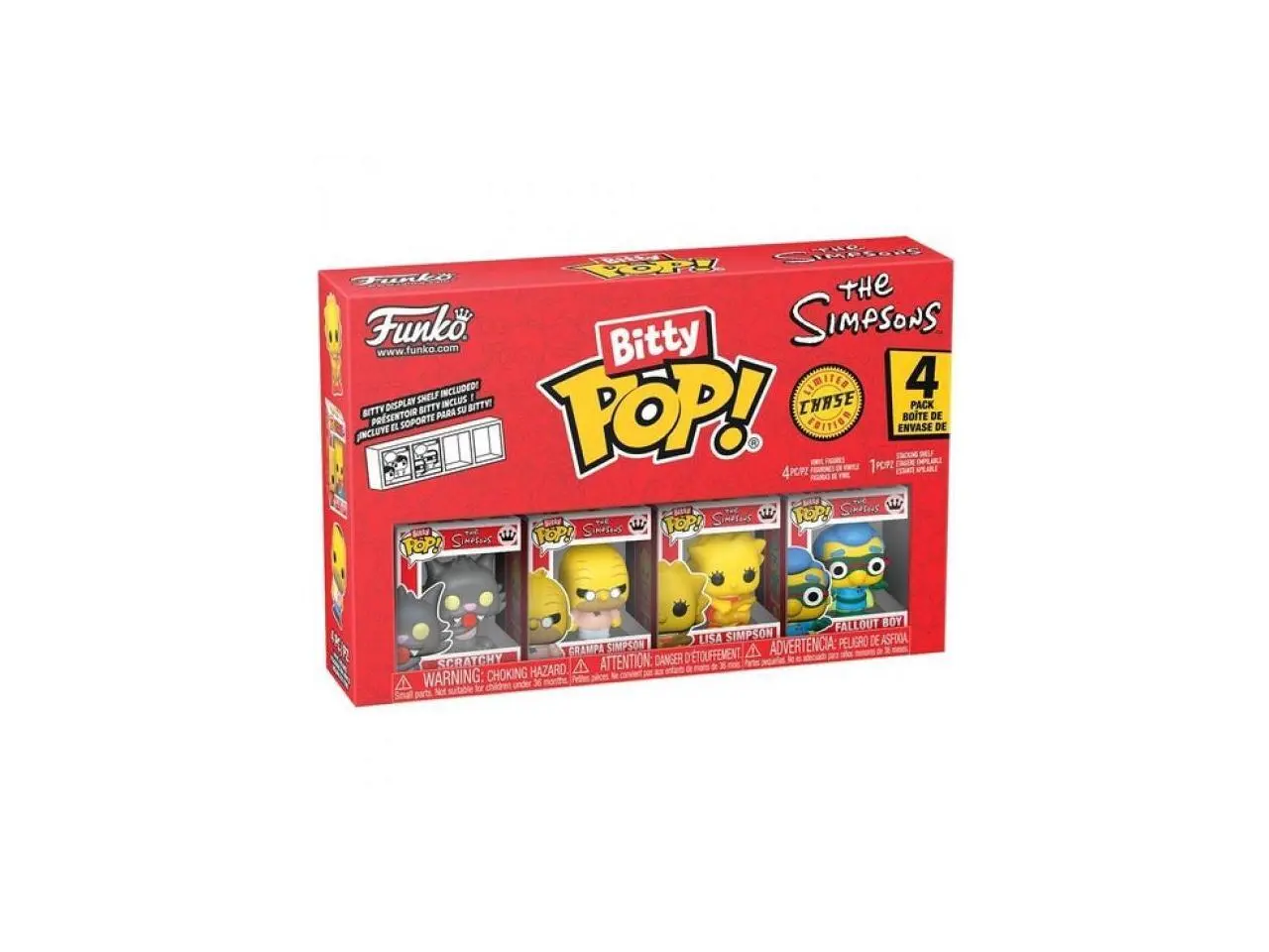 Funko Bitty POP! The Simpsons Scratchy 4-Pack Mini Figures Funko Bitty POP! The Simpsons Scratchy 4-Pack Mini Figures