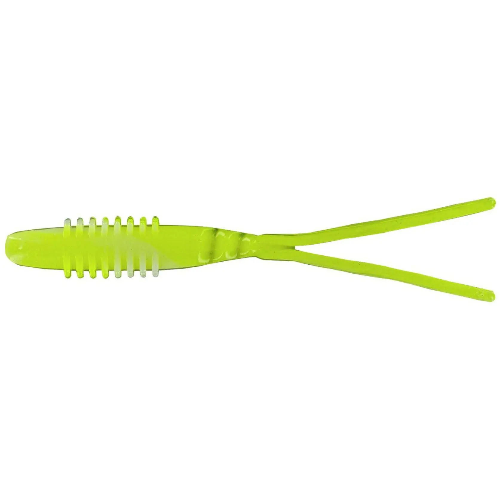 Big Bite Baits Kamikaze Swimon Split Tail Fishing Lures - 4.25 in Jig Trailers, Slim Profile, Slimmed-Down Flattened Design - 7 Pack