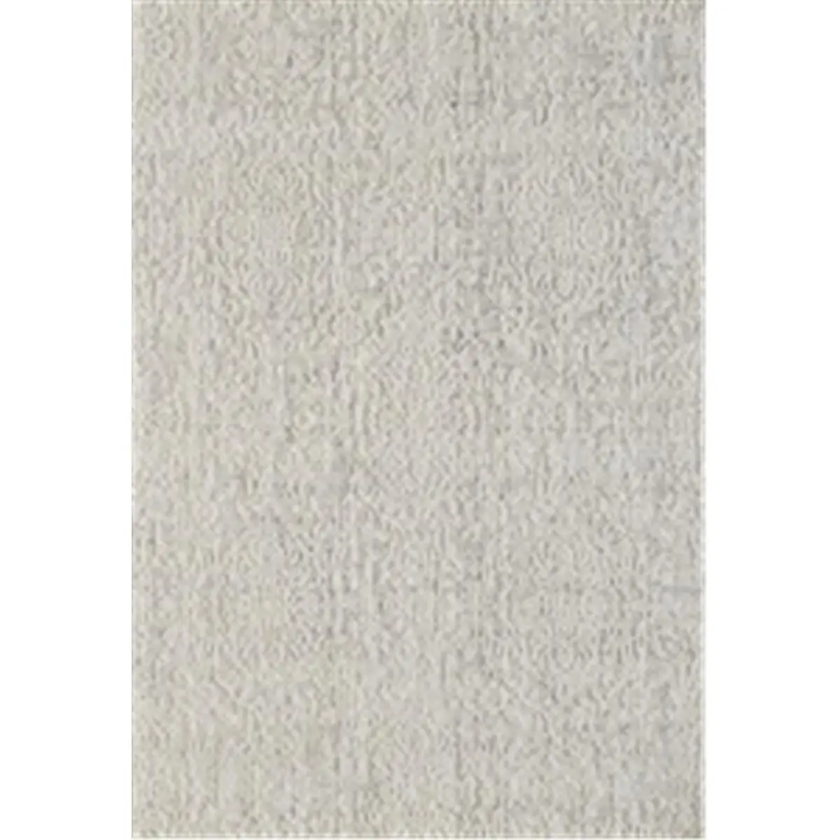 212 MAIN Classic Vibes Decorative Area Rug - Ivory & Beige, Distressed Motif, Traditional Style, Soft Viscose Blend, High-Low Text, Quartz, 2 x 3.11 in Indoor Rug