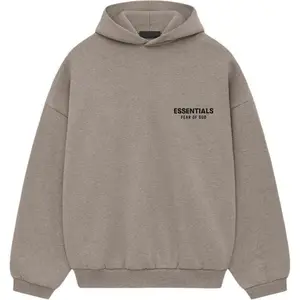 Fear of God Essentials Fleece Hoodie II 'Heather Grey' Authentic Brand New Fashion Streetwear Hypebeast Limited Gift