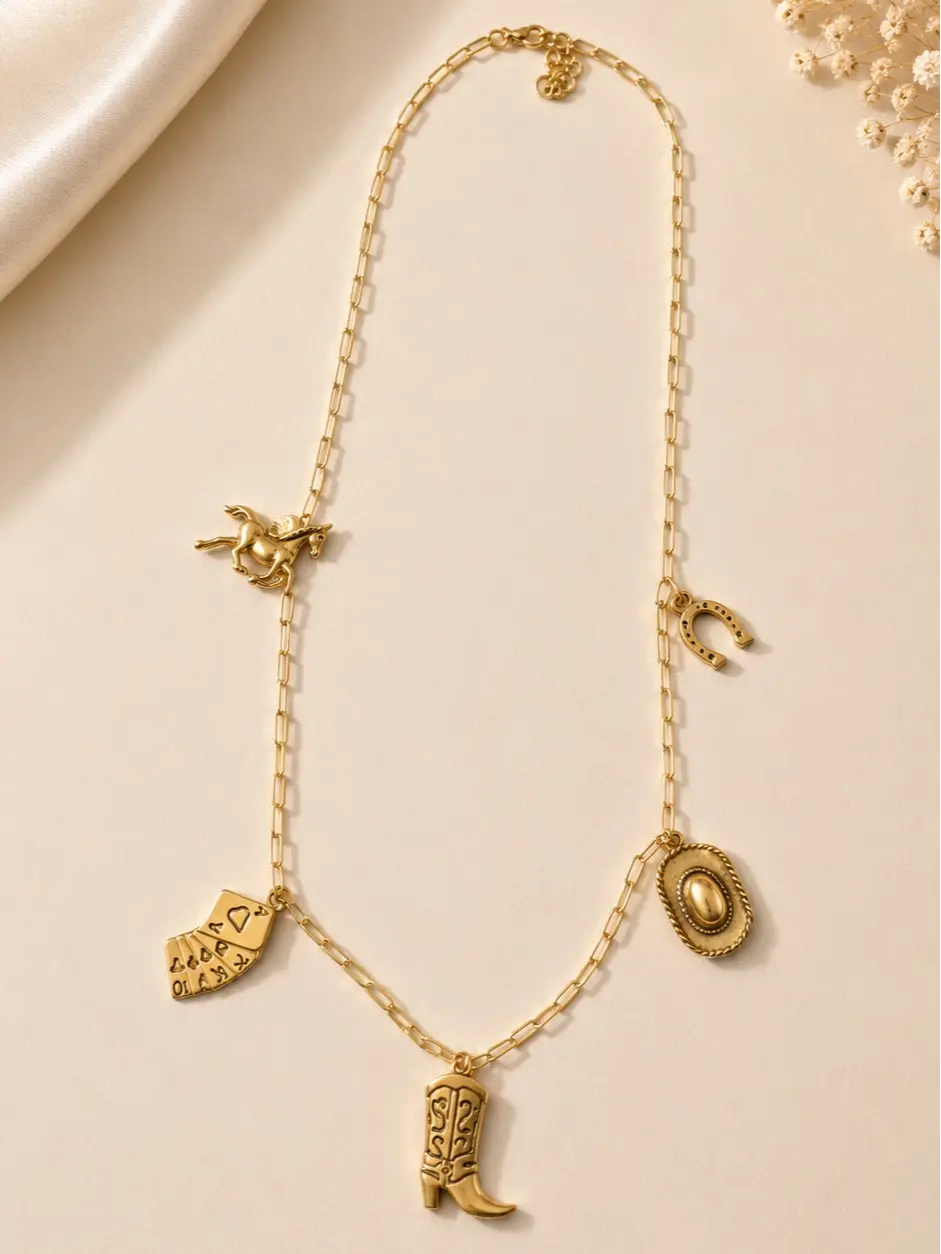 Cowboy Charm Necklace