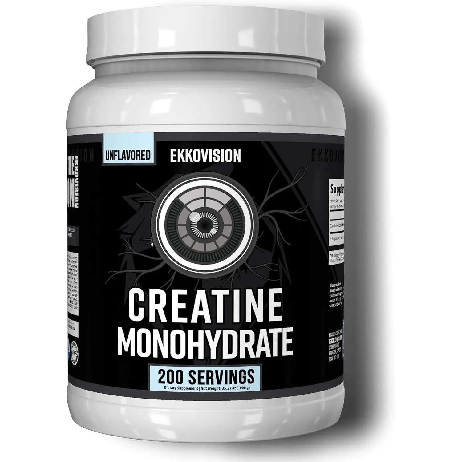 Creatine Monohydrate Powder, Micronized, Unflavored, Pre Workout & Post Workout Supplement for Men and Women, Energy Support, Easy to Mix in Shakes, Smoothies & Beverages, 200 Servings Healthcare Fitness Protein