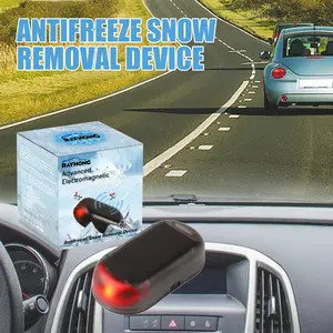 Winter window glass anti-snow interference anti-freezing and snow protection device