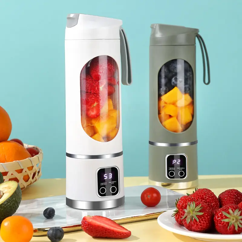 Ultimate Portable Blender! USB Rechargeable & Compact for Smoothies On-The-Go - Perfect Travel, Back To School & Gym! Leak Proof Design, Makes Shakes & Baby Food in Seconds cup juicer rechargeable mini blender vegetable