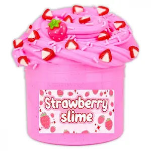 70ML Butter Slime Cloud Mud Puff Bubble Gum Pull Noodle Cotton Mud Liquid Squishy Stress Relief Toy, Relaxing and Fun Sensory Play