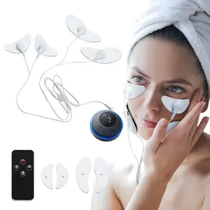 EMS Facial Anti-Wrinkle Massager, Low-Frequency Pulse Face Lifting Device, Skin Tightening Beauty Instrument with Remote Control