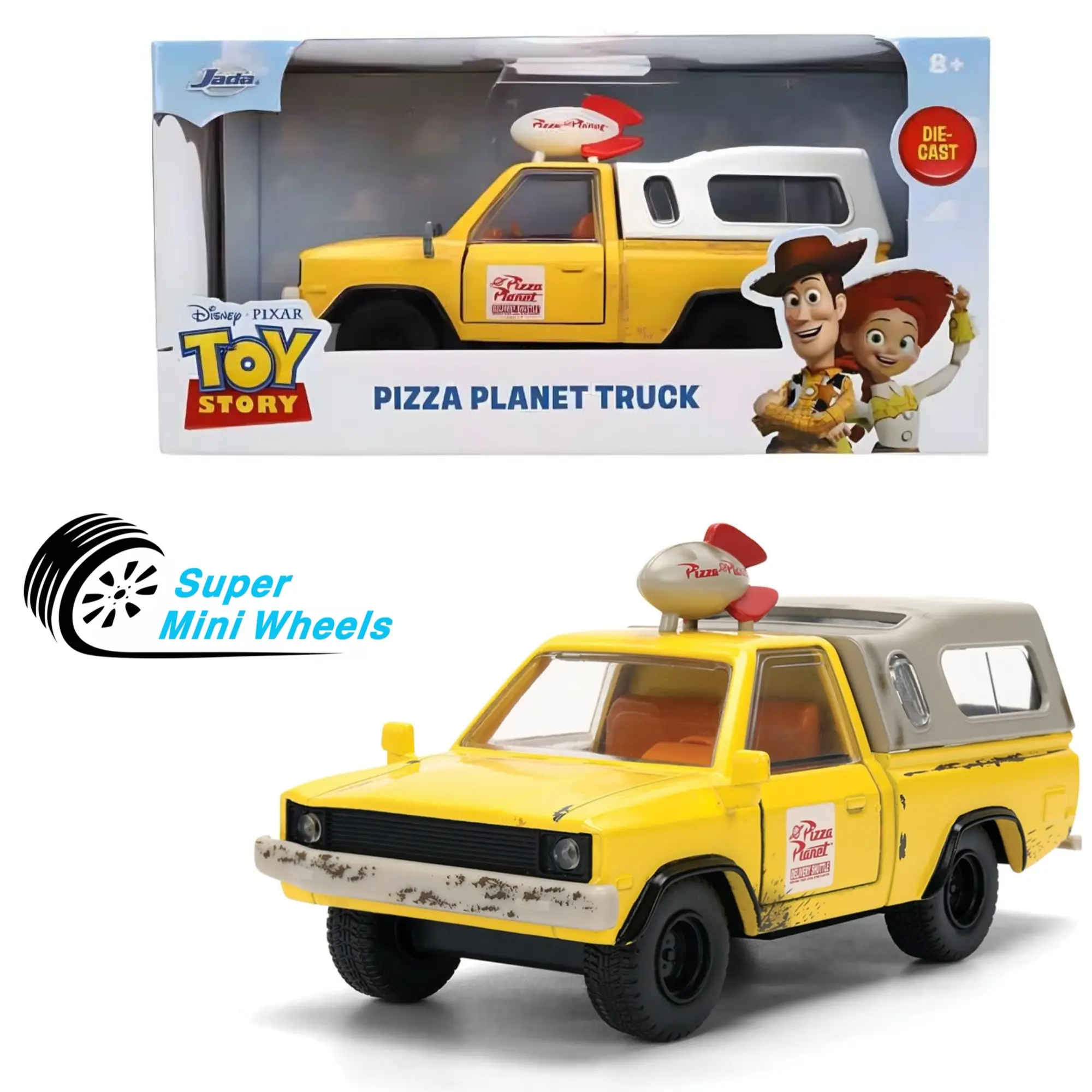 Jada 1:32 TOY STORY Pizza Planet Truck Diecast Model Car #36301