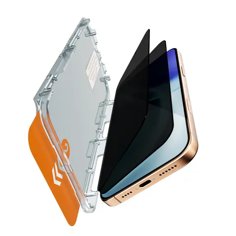TRANSFORMERS High-Aluminum Tempered Glass Screen Protectors (2-Pieces) for iPhone 15/16/17/18 Pro Max - 9H Scratch Resistance, Bubble-Free Fit, Easy Installation, Durable Flat Surface Cover for Smartphone, Cellphone Devices