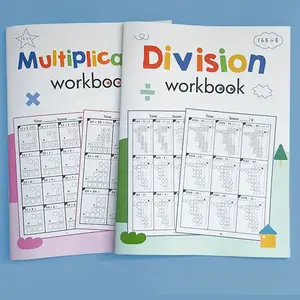 Grades 3-5 Math Practice Book Set, Daily Multiplication and Division Exercises, Fun Math Training, Essential Learning Resources, Student Essentials, School Supplies, Classroom Supplies, Teaching Supplies