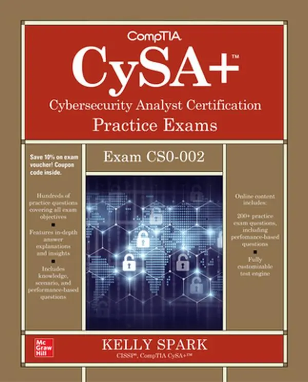 USED-Comptia Cysa+ Cybersecurity Analyst Certification Practice Exams (Exam Cs0-002) by Sparks, Kelly (Paperback)