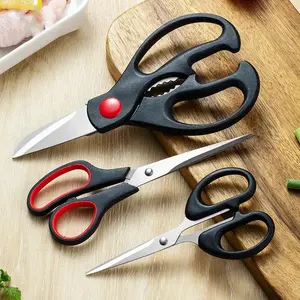 Stainless Steel Chicken Bone Cutter (3pcs/set), Multifunctional Chicken Bone Cutter, Household Kitchen Meat & Poultry Utensils for Home Use, Household Cutting Utensils, Kitchen Metal Utensils, Kitchen Gadgets