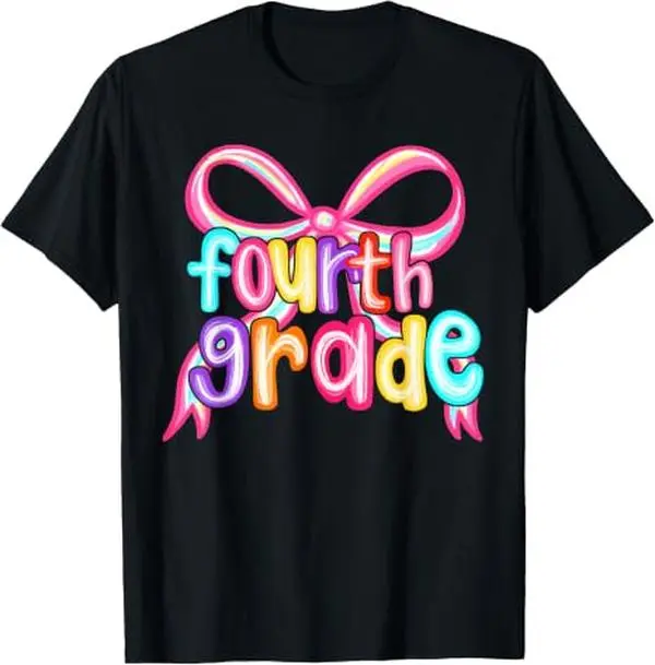 4th Grade Girls Back to School Fourth Grade T-Shirt