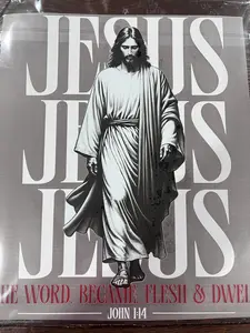 JESUS WALKING DTF PRINTING