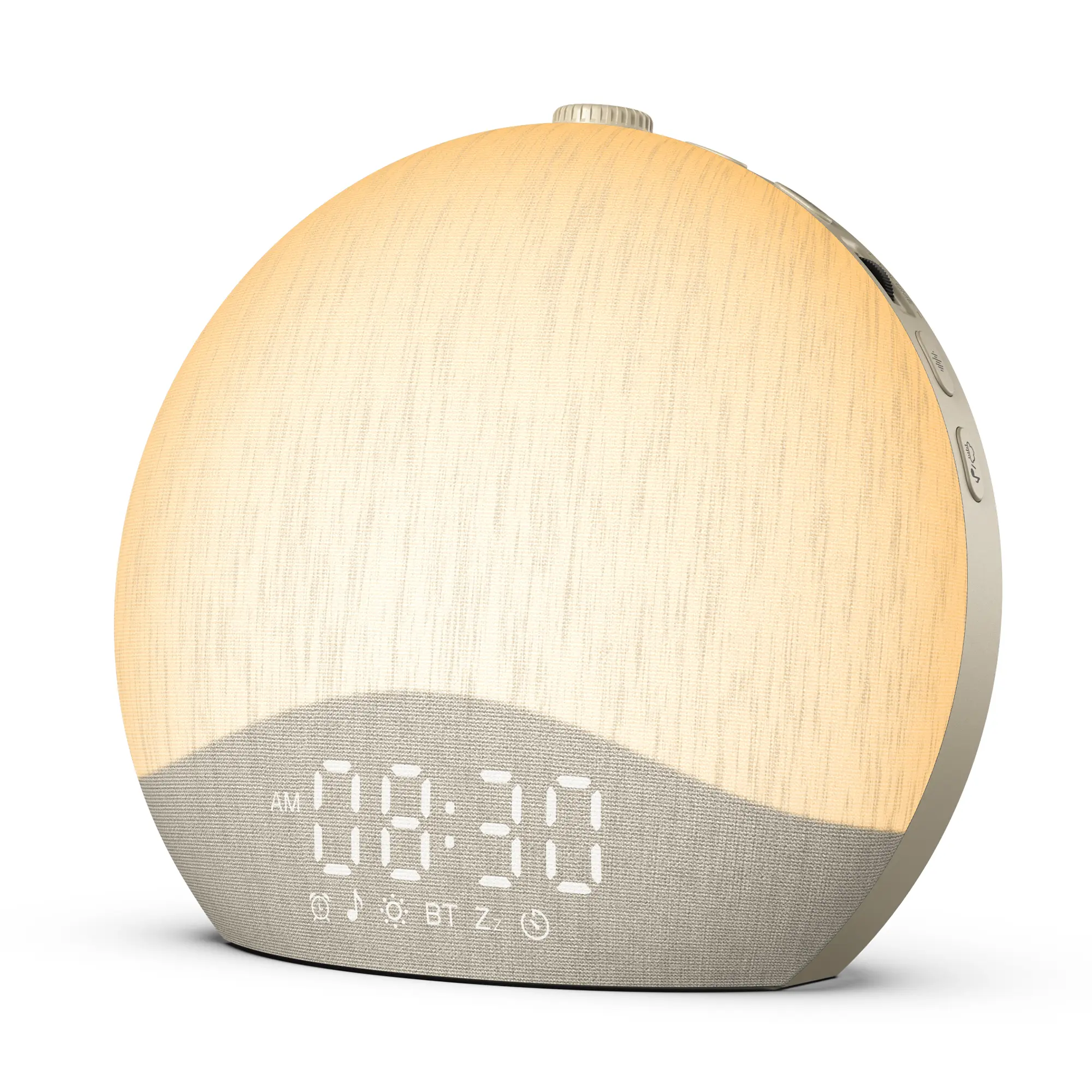 ecozy Sunrise Alarm Clock, White Noise Sound Machine, [Updated Material] Alarm Clock for Bedrooms, 26 Soothing Sounds, 17 Night Lights, Bluetooth Speaker, Bedside Lamp, Sleep Audio, Sunrise Wake-Up Light for Heavy Sleepers, Adults, Kids fathersdaygiftidea