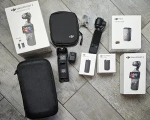 DJI Osmo Pocket 3 Creator Combo with 512GB MicroSD CARD- Brand New.