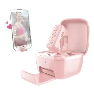 Xring Scrolling Ring Bluetooth Remote Control with Phone Stand,Remote for Selfie,Video Record,Music Control,ebook for iPhone,iPad,Android,Smartphone