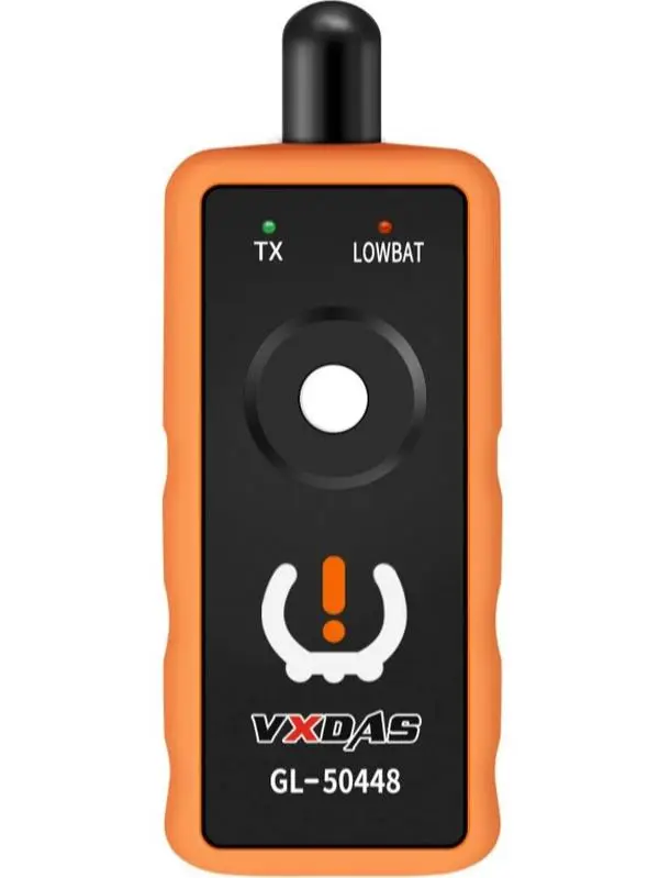 [FOR GM]VXDAS GL50448 TPMS Relearn Tool - 9V Battery-Powered OEC-T5 Activation Tool for GM GMC Chevy Buick Cadillac, 2024 Compatible, 1-Button Fix After Low Pressure/Leaks, Enig Board Feature, Essential for Tire Changes, Father's Day Gift