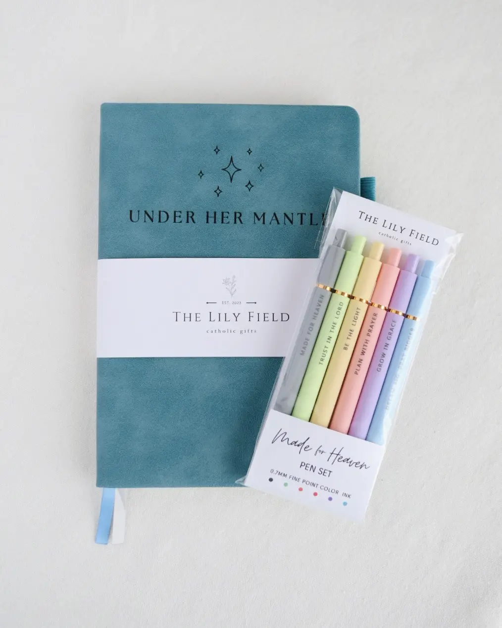Catholic Gift Set for Women – Made for Heaven Pen Set & Prayer Journal | Christian Gift