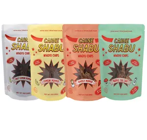 NOT Carne Shabu Mexican Beef Jerky - 17 Grams of Protein, Zero Sugar, Zero Carbs, 190 Calories with Grass-Fed Wagyu Beef, 1 oz 24 Pack