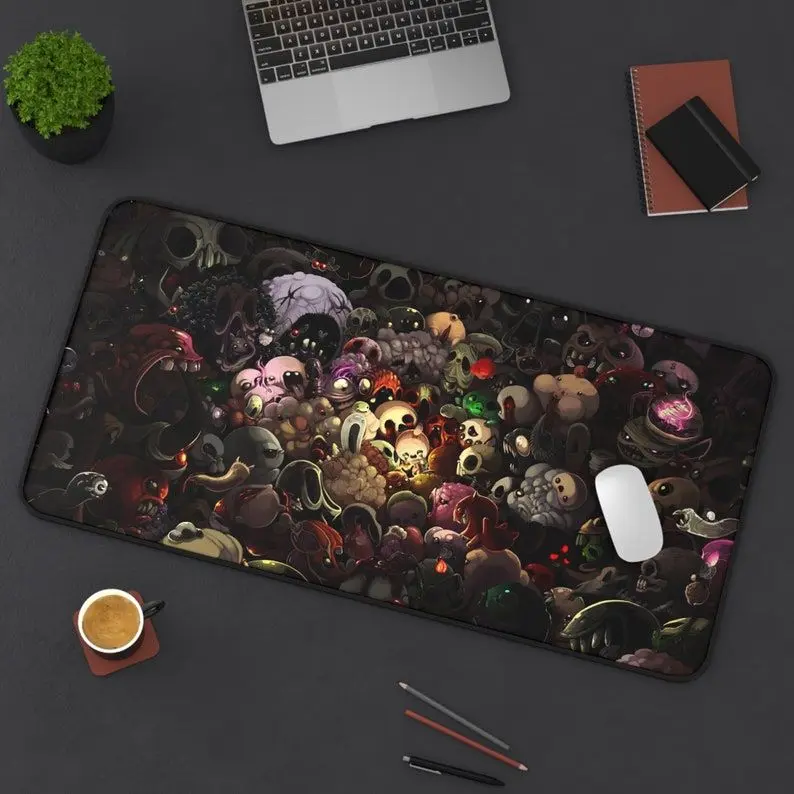 Binding of Isaac Deskmat - Custom Designed XXL Mouse Pad in Multiple Sizes