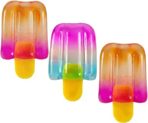 Ice Cream Squeeze Squishy Summer Sensory Stress Relief Easter Basket Stuffers Party Favors for Anxiety Relief Birthday Fun Popsicle Design Soft Flexible Material