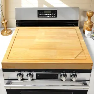 4 In 1 Noodle Board Stove Cover Lightweight Cutting Board for Electric & Gas Stoves 30" x 22" Kitchen Utensils kitchenware