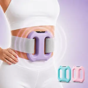 Smart Dual-Mode Fascia Ring Massager with Adjustable Strap，1=6 Wearable Hands-Free Full Body Relaxation Device Gift，Ideal Parent Gift for Summer Vibes