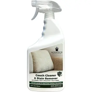Couch Cleaner and Stain Remover Spray – Professional Strength, Multi-Surface Fabric and Upholstery Cleaner – Pet-Safe, Non-Toxic, Quick-Drying for Couches, Sofas & Car Interiors. (32 oz)