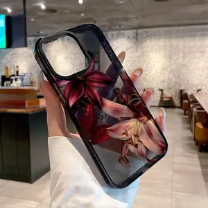 Soft Case for iPhone 17 16 Pro Max 15 Plus 14 13 12 11 Air Dew - kissed Lilies' Rhapsody Anti-Yellowing Shockproof ultra-thin Silicone Crystal Cover, Can be given as a gift to friends or family.