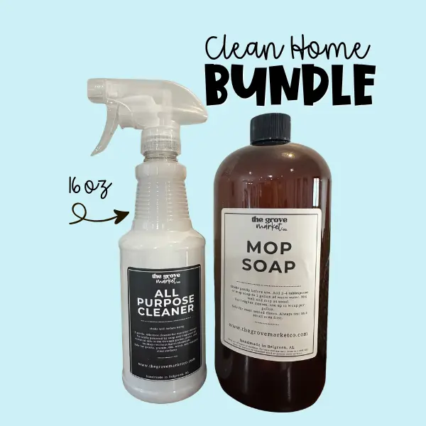 Clean Home Bundle – Mop Soap + All Purpose Cleaner ($25 Deal)