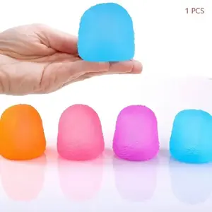 Creative Rainbow Ball Gumdrop Toy, Slow BounceTexture, Soft Cube, Easter New Year Gift, High-Quality Toy, Perfect Party Present, Stress Ball, Squishies, Decompression Squeeze