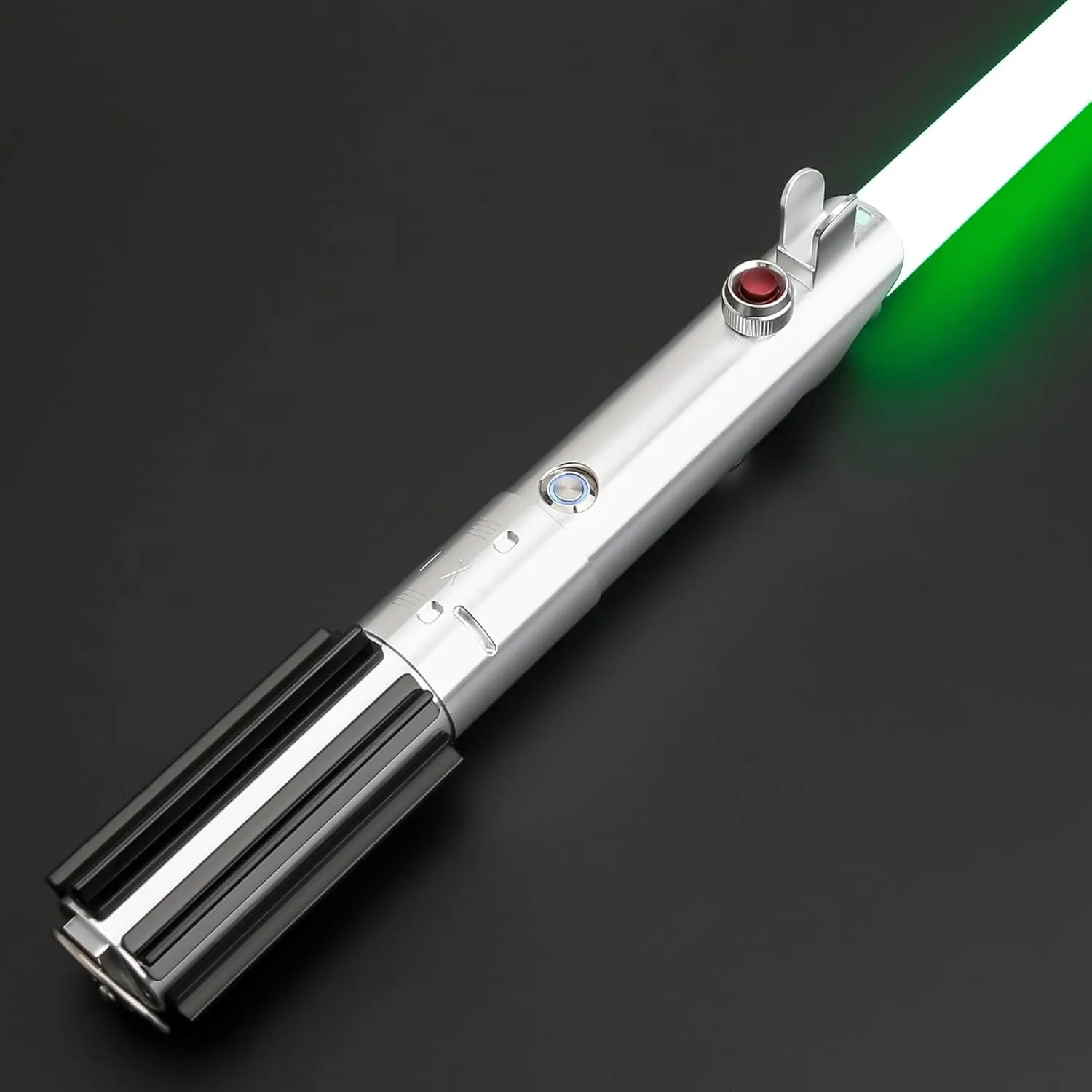 ANASABER Unisex Detachable Rechargeable Force FX Dueling Lightsaber - Metal Hilt, Motion Control, 16 Sound Fonts, 12 RGB Colors, Smooth Swing, Led Sword - Includes Batteries, Ideal Cosplay Toy Gift for Fans