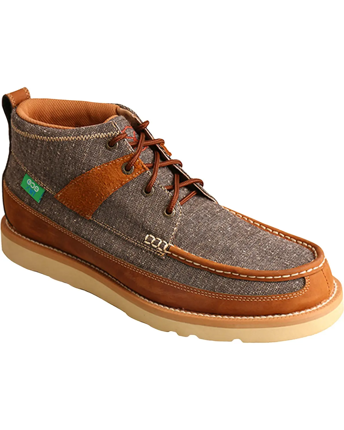 Twisted X Men's Men'S 4" Wedge Sole Boot Moc Toe - Mca0018