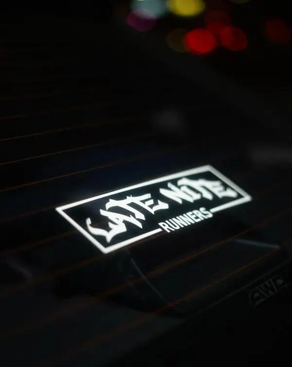 Late Nite Runners Decal - Die-Cut Vinyl Car Sticker