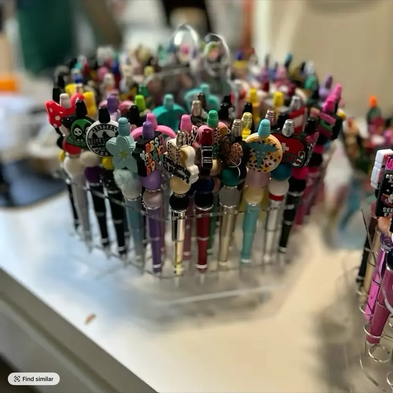 5 pens for $22.50. Pre-made Beaded Pens - Decorative Handheld Writing Tools for Daily Note-Taking, Craft Gifting