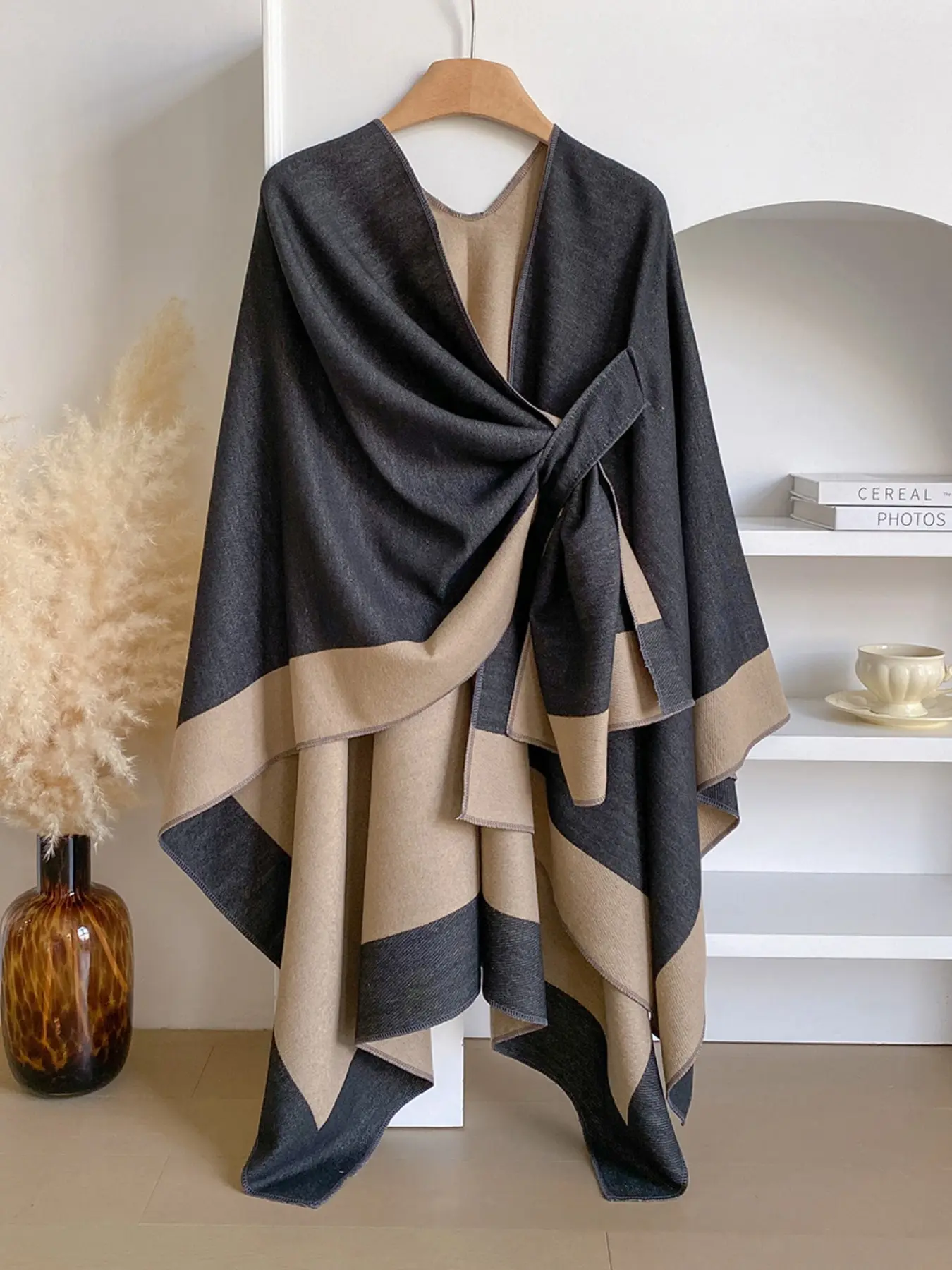 Elegant Women's Plain Shawl, Boho Style Scarf, Fashion Shawl Wrap, Fashionable Daily Accessory, Perfect Gift Choice, Rich Colors & Premium Fabric, Top Comfort Level, Casual Soft Scarf