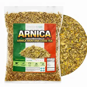 5oz Arnica Montana Leaf Tea Petalos de Arnica - Wildcrafted Arnica Herbal Tea | Té de Árnica Natural Silvestre | 100% Natural Premium Quality Herb Beverage Flavor