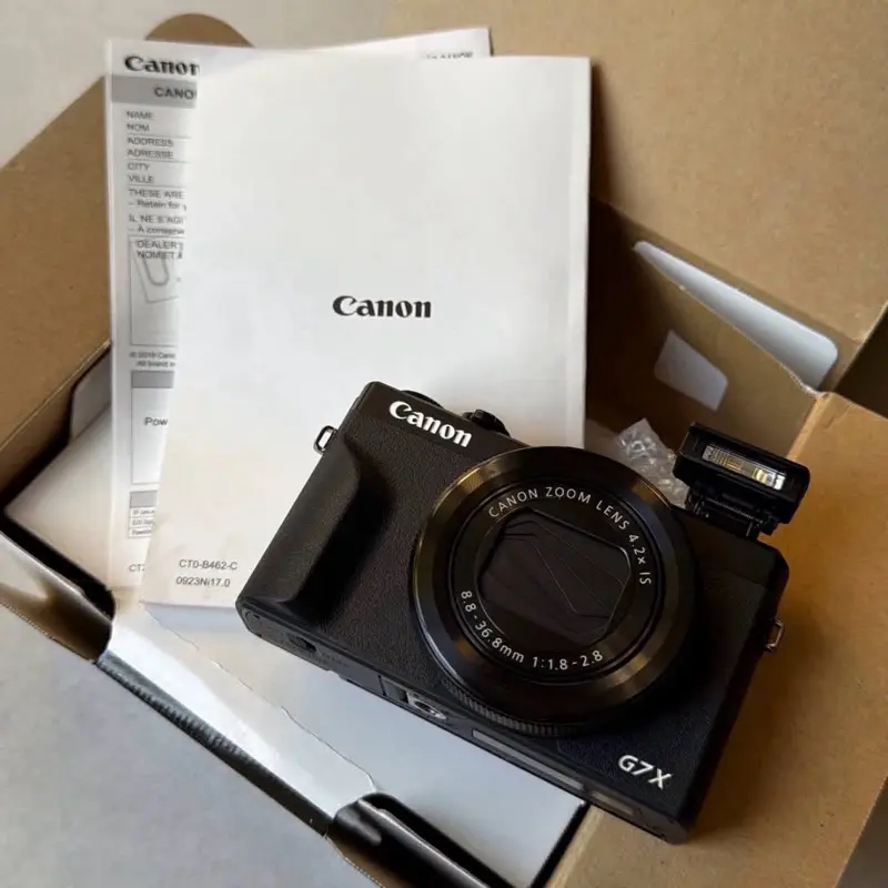 Brand new Canon G7x Camera