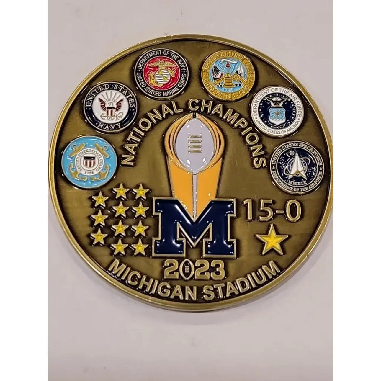 University of Michigan Veteran Collectible Coin