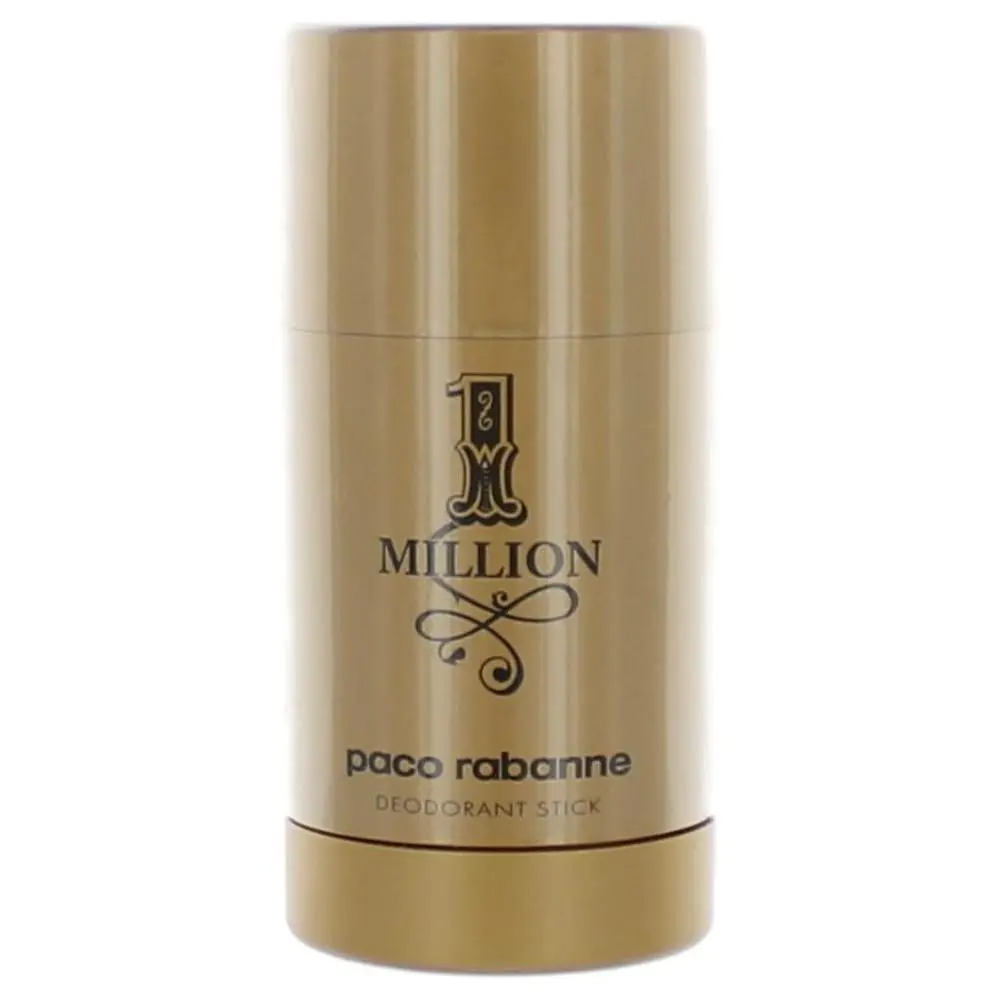 Paco Rabanne One Million Deodorant Stick 2.5oz – Warm Cinnamon & Leather | The Ultimate Masculine Grooming Essential