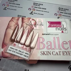 COLECCIÓN BALLET SKIN CAT EYE FANTASY NAILS 5 PIEZAS
