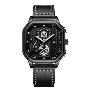 Feiyue Unisex Digital Watch – Street-Style Fashion, Multi-Display, Night View, Outdoor/Hiking Ready, Water-Resistant Sports Watch
