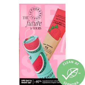 Sephora collection Day & Night Hydrating Lip set - Strawberry + watermelon